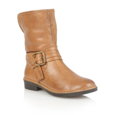 Lotus Tan leather 'Moyle' ankle boots